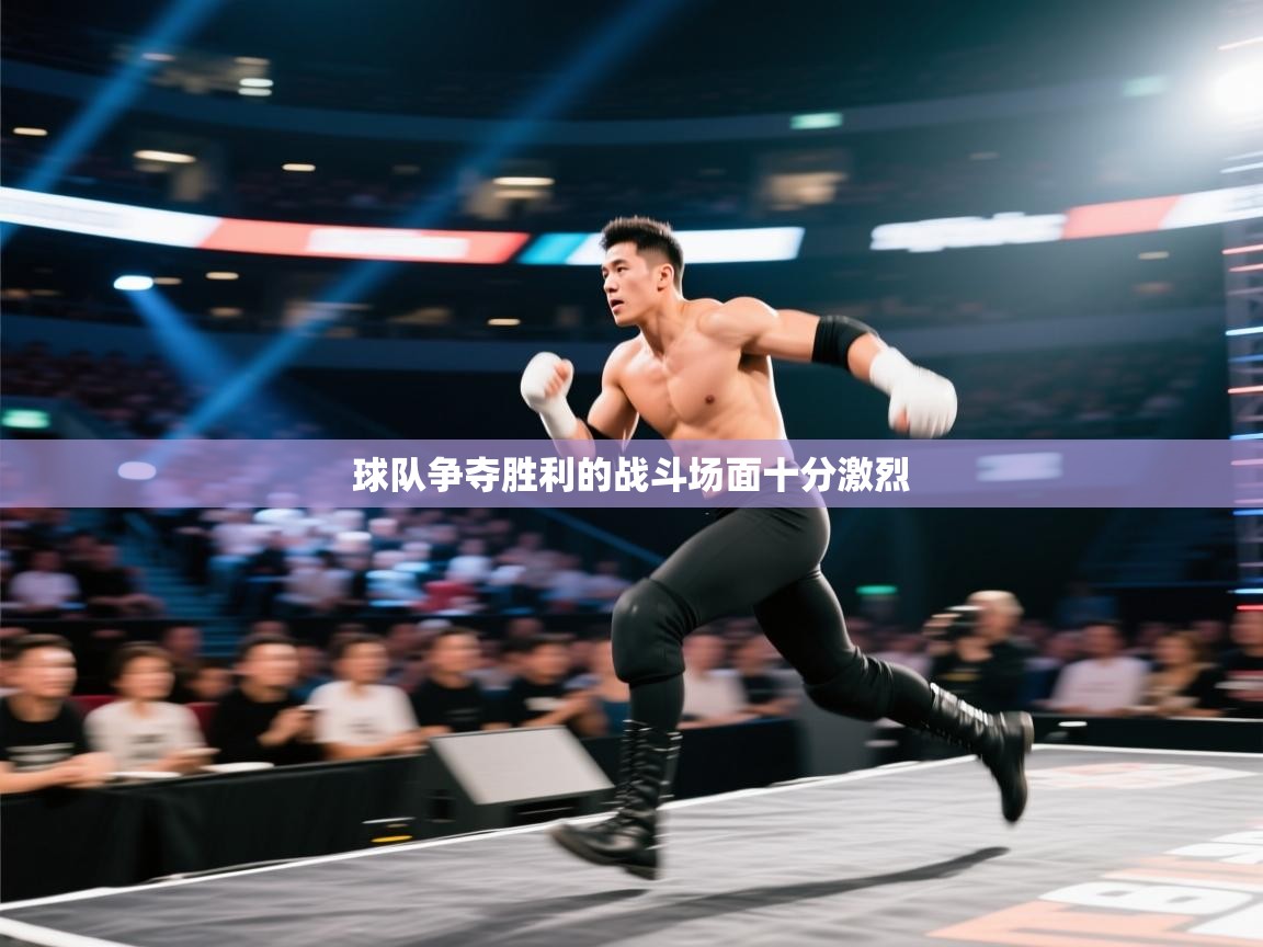 球队争夺胜利的战斗场面十分激烈